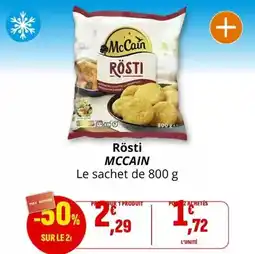 Coccinelle Express Mccain - rösti offre