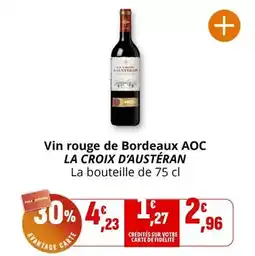 Coccinelle Express Aoc - vin rouge de bordeaux offre