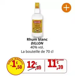 Coccinelle Express Dillon - rhum blanc offre