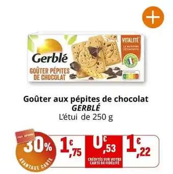 Coccinelle Express Gerblé - goûter aux pépites de chocolat offre