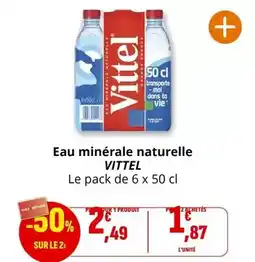 Coccinelle Express Vittel - eau minérale naturelle offre
