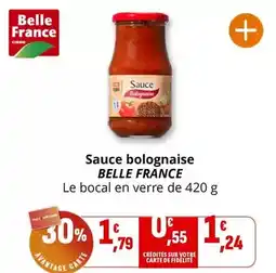 Coccinelle Express Belle france - sauce bolognaise offre