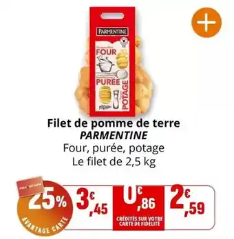 Coccinelle Express Filet de pomme de terre offre