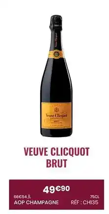 Nicolas Brut - veuve clicquot offre