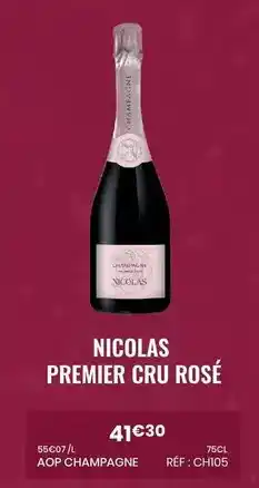 Nicolas premier cru rosé