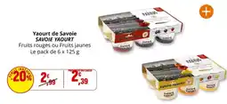 Coccinelle Express Savoie yaourt - yaourt de savoie offre