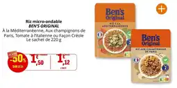 Coccinelle Express Ben's original - riz micro-ondoble offre