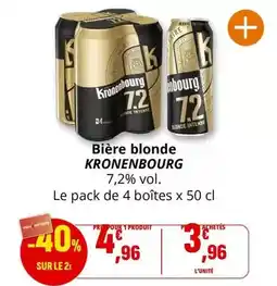 Coccinelle Express Kronenbourg - bière blonde offre