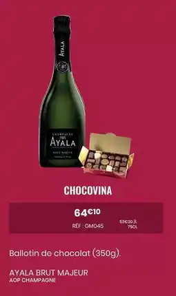 Nicolas Brut - ballotin de chocolat offre