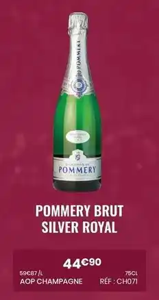 Nicolas Pommery - brut silver royal offre