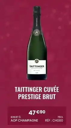 Nicolas Brut - cuvée prestige offre