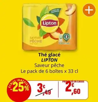 Coccinelle Express Lipton - thé glacé offre