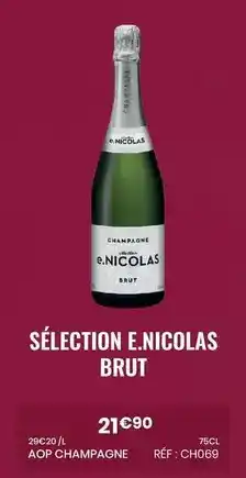 Nicolas Brut - sélection e.nicolas offre