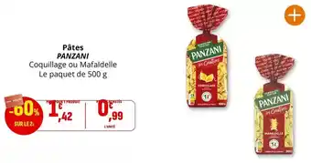 Coccinelle Express Panzani - pâtes offre