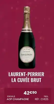Nicolas Brut - laurent-perrier la cuvée offre