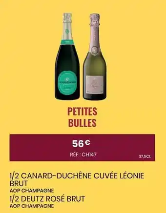 Nicolas Brut - 1/2 canard-duchene cuvée léonie offre