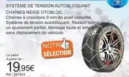 Autobacs Facile - système de tension autobloquant offre