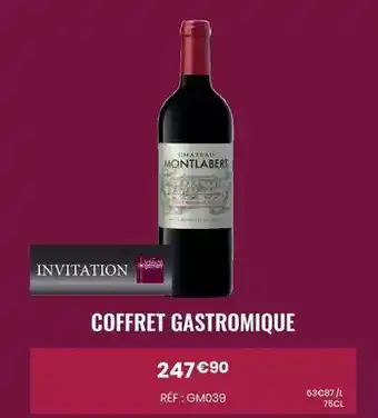 Nicolas Château - coffret gastromique offre