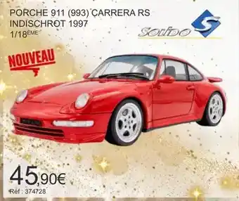 Autobacs Solido - porche 911 (99) offre