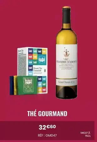 Nicolas The gourmand offre