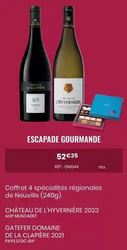 Nicolas Château - gourmande offre