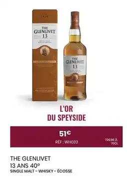 Nicolas Scotch - the glenlivet offre