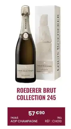 Nicolas Brut - roederer collection 245 offre