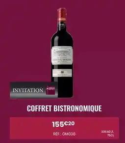 Nicolas Coffret bistronomique offre