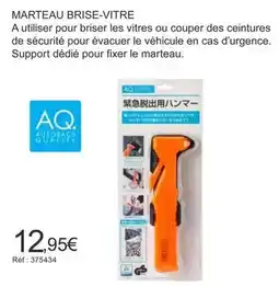 Autobacs Marteau brise-vitre offre