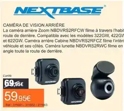 Autobacs Nextbase - caméra de vision offre