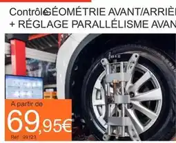 Autobacs + réglage parallelisme avan offre