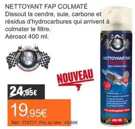 Autobacs Erc - nettoyant fap offre