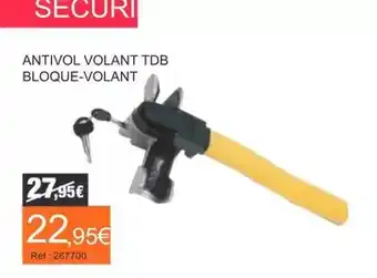 Autobacs Antivol volant tdb bloque-volant offre