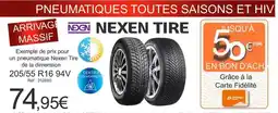 Autobacs Nexen - example de prix pour un premium que nozen the de la dimension 205/55 r16 94v offre