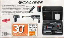 Autobacs Kit modulaire sans fil powersnap offre