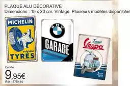 Autobacs Michelin - plaque alu décorative offre