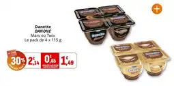 Coccimarket Danette danone offre