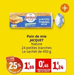 Coccimarket Pain de mie jacquet offre