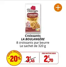 Coccimarket Croissants la boulangère offre