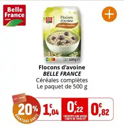 Coccimarket Flocons d'avoine belle france offre