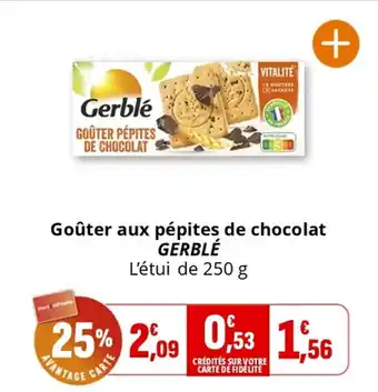 Coccimarket Goûter aux pépites de chocolat gerblé offre