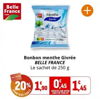 Coccimarket Bonbon menthe givrée belle france offre