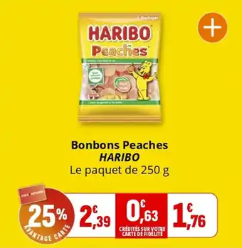 Coccimarket Bonbons peaches haribo offre