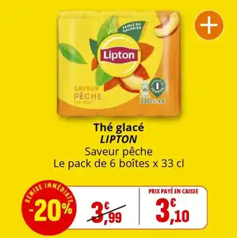 Coccimarket Thé glacé lipton offre