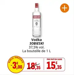 Coccimarket Vodka sobieski offre