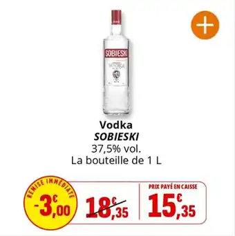 Coccimarket Vodka sobieski offre