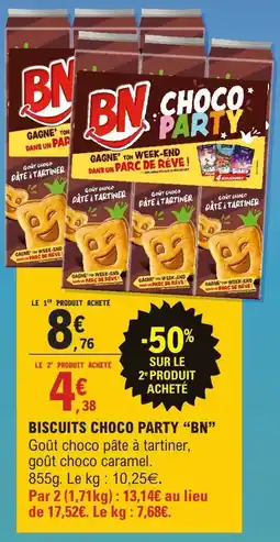 E.Leclerc Biscuits choco party bn offre