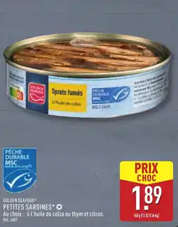 ALDI Petites sardines offre