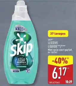 ALDI Skip lessive liquide offre