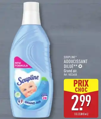 ALDI Adoucissant dilué offre